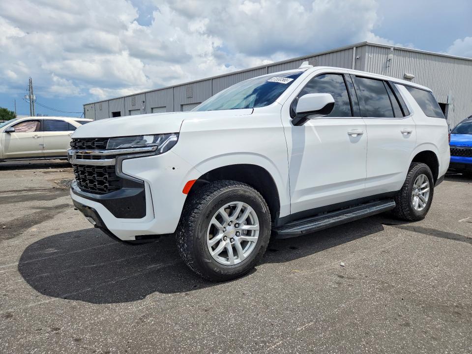 CHEVROLET TAHOE 2023 with VIN 1GNSKLED0PR177323 - Photo from auction