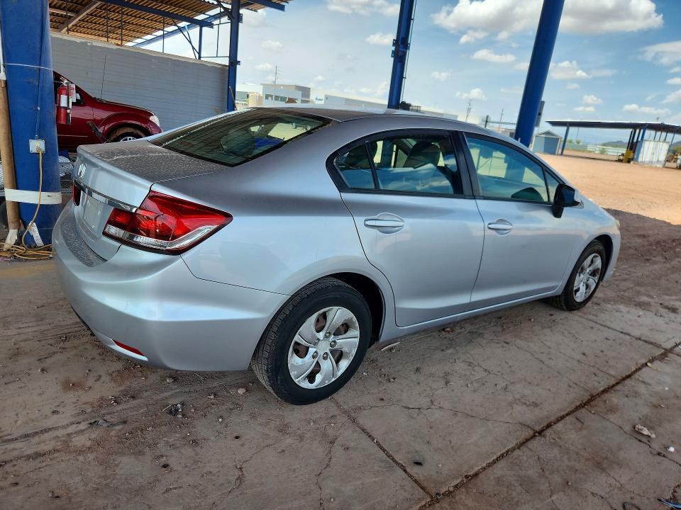 Photo 3 from auction – 2013 HONDA CIVIC with VIN 19XFB2F56DE058629