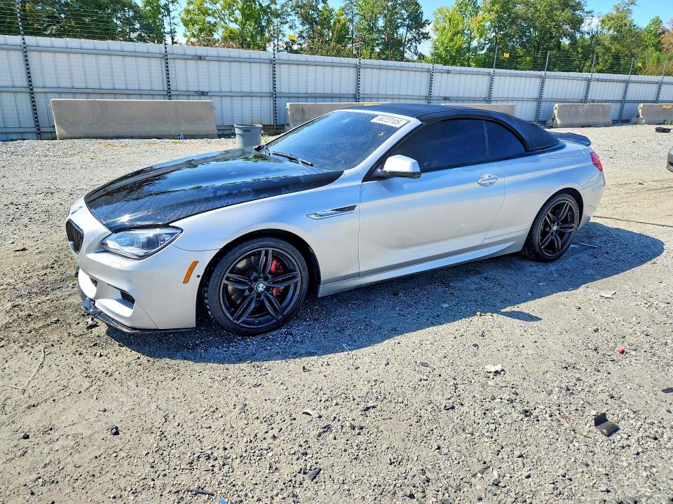 BMW 650 2014 with VIN WBAYP1C54ED216538 - Photo from auction