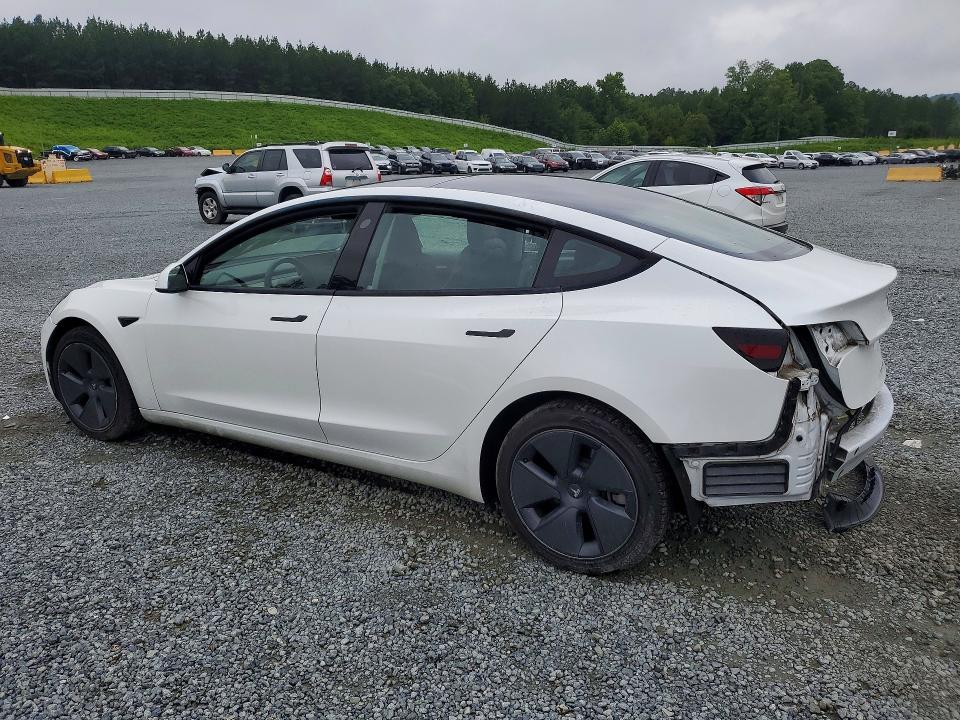 Photo 2 from auction – 2022 TESLA MODEL 3 with VIN 5YJ3E1EA6NF306554