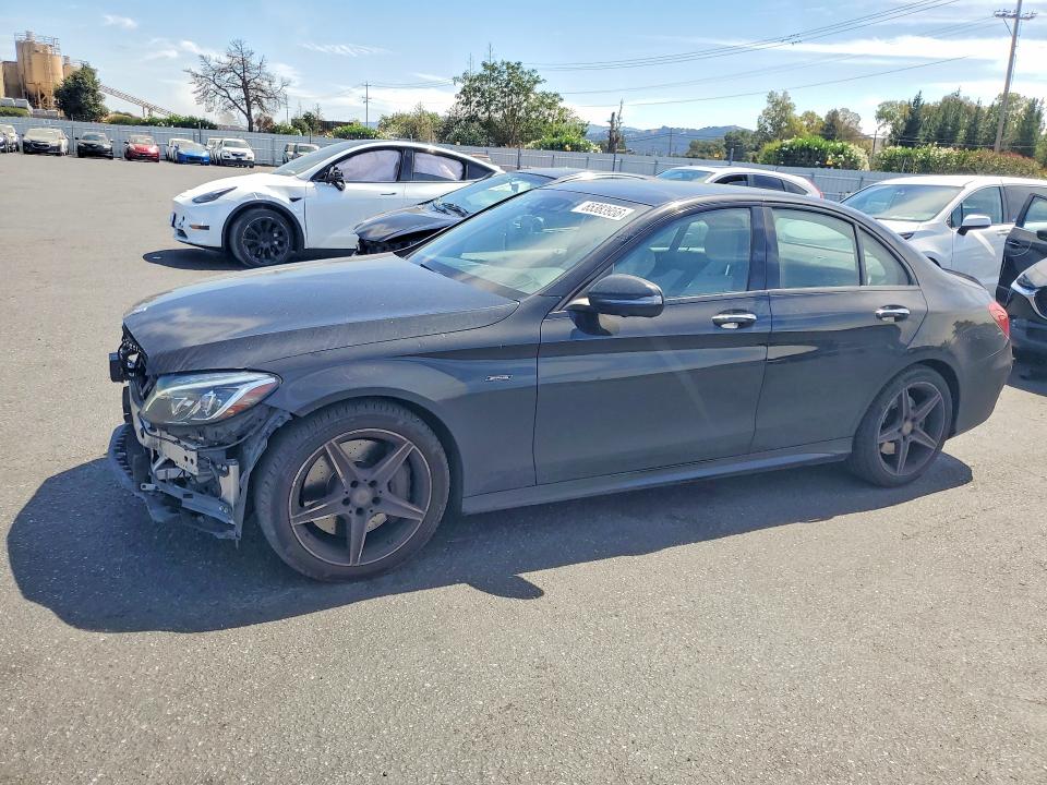MERCEDES-BENZ C 2016 with VIN 55SWF6EB9GU159390 - Photo from auction