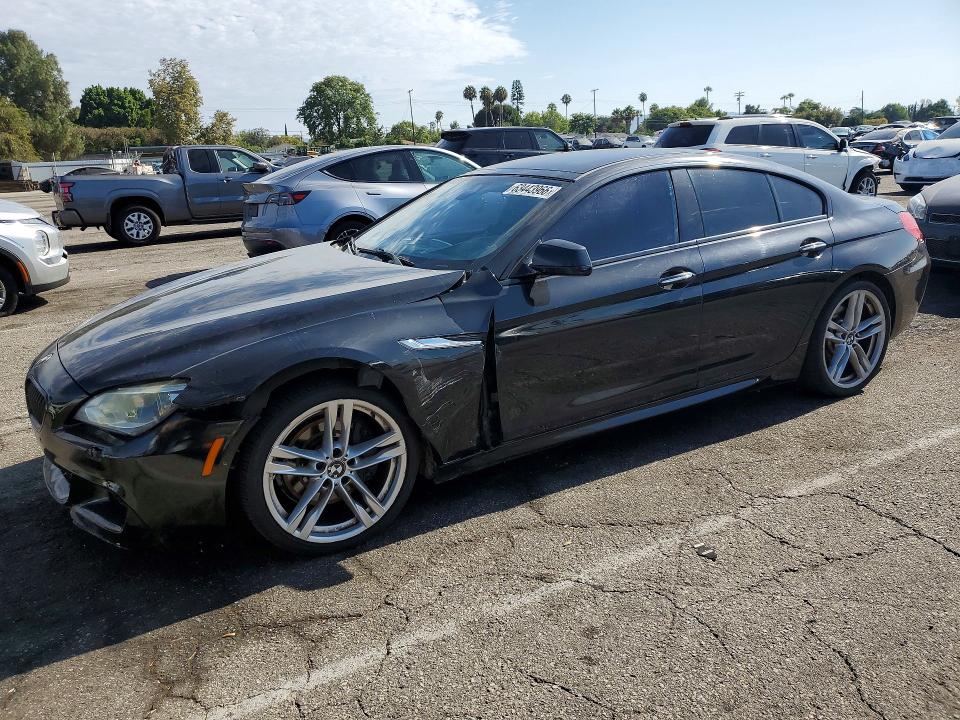 BMW 650 2015 with VIN WBA6B2C52FD799074 - Photo from auction