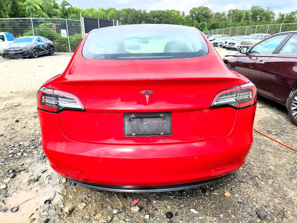 Photo 6 from auction – 2022 TESLA MODEL 3 with VIN 5YJ3E1EA9NF285621