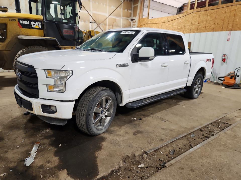 FORD F150 2016 with VIN 1FTEW1EF2GKE75803 - Photo from auction