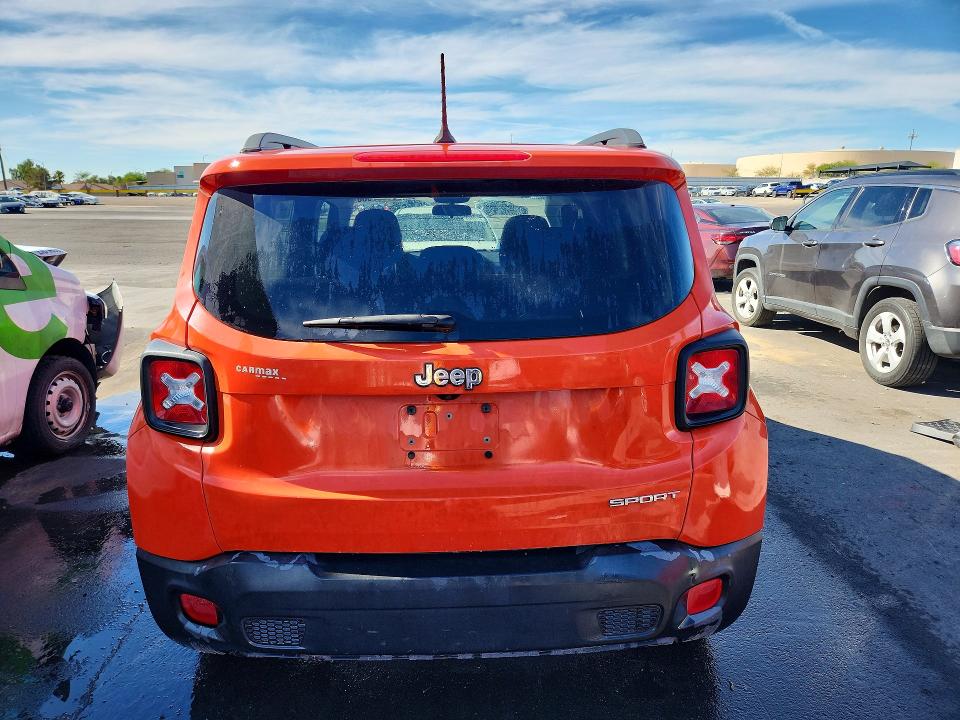 Photo 6 from auction – 2017 JEEP RENEGADE with VIN ZACCJAAB9HPF32210