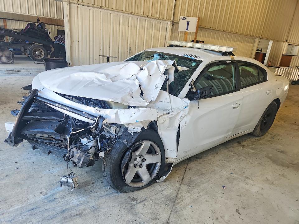 DODGE CHARGER 2018 with VIN 2C3CDXAGXJH325701 - Photo from auction