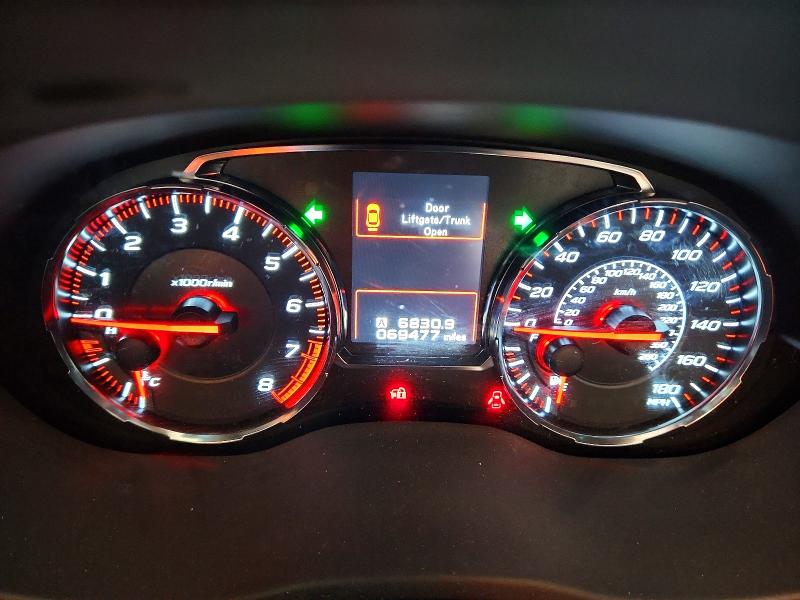 Photo 9 from auction – 2020 SUBARU WRX with VIN JF1VA1A6XL9832916