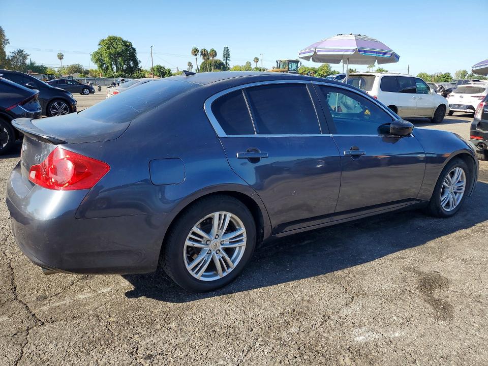 Photo 3 from auction – 2011 INFINITI G25 SEDAN with VIN JN1DV6AP1BM601062