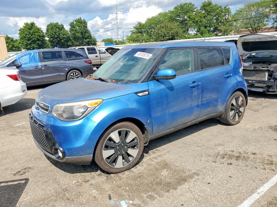 KIA SOUL 2016 with VIN KNDJP3A5XG7300111 - Photo from auction