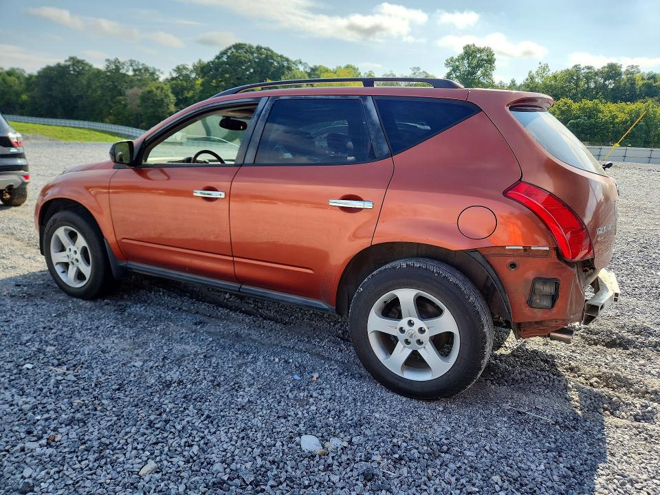 Photo 2 from auction – 2005 NISSAN MURANO with VIN JN8AZ08W25W407717