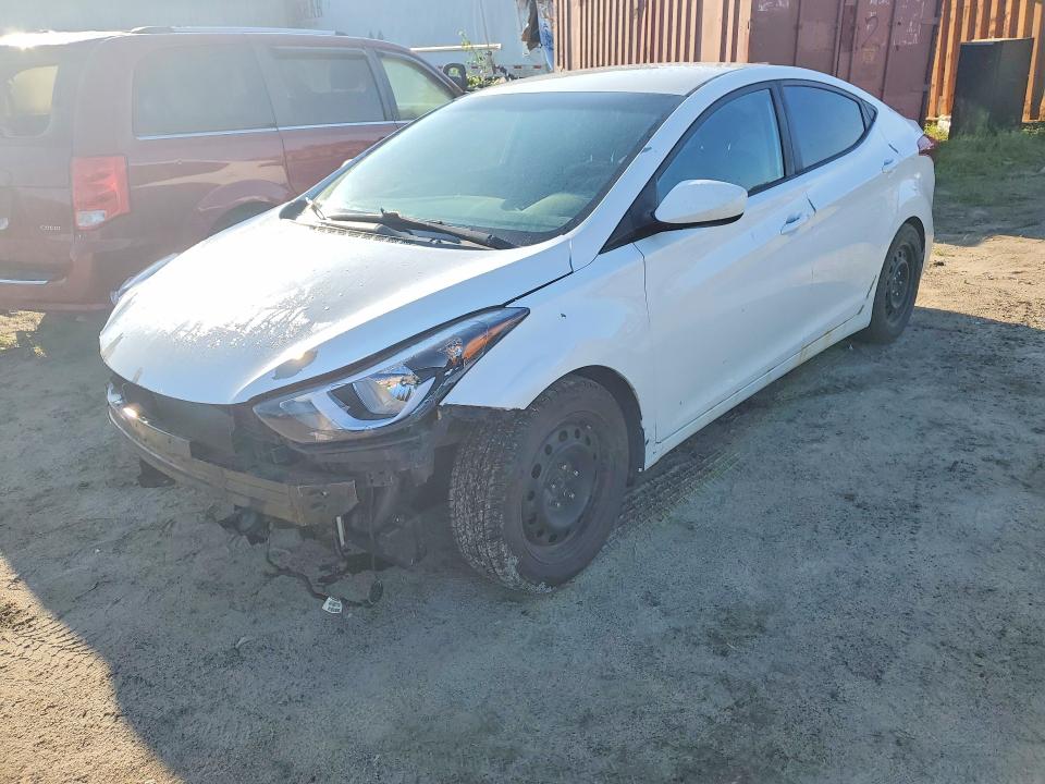 HYUNDAI ELANTRA 2016 with VIN 5NPDH4AE9GH774790 - Photo from auction