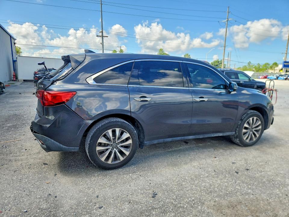 Photo 3 from auction – 2014 ACURA MDX with VIN 5FRYD3H4XEB019372