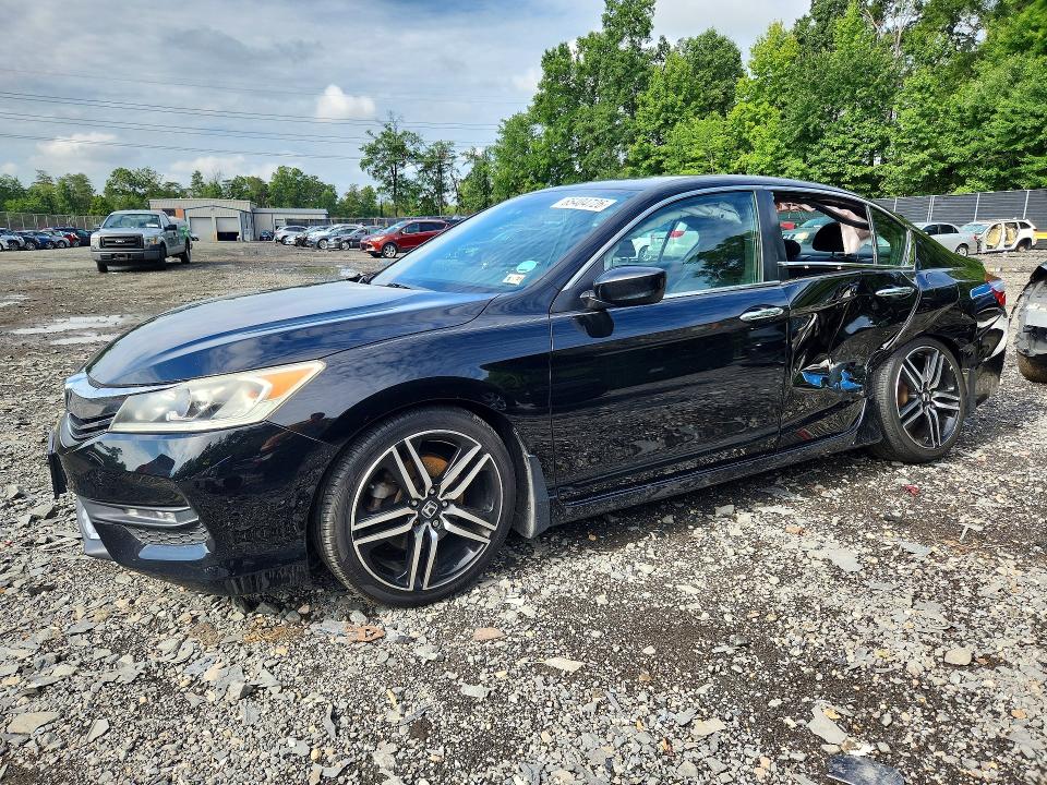 HONDA ACCORD 2017 with VIN 1HGCR2F19HA065631 - Photo from auction