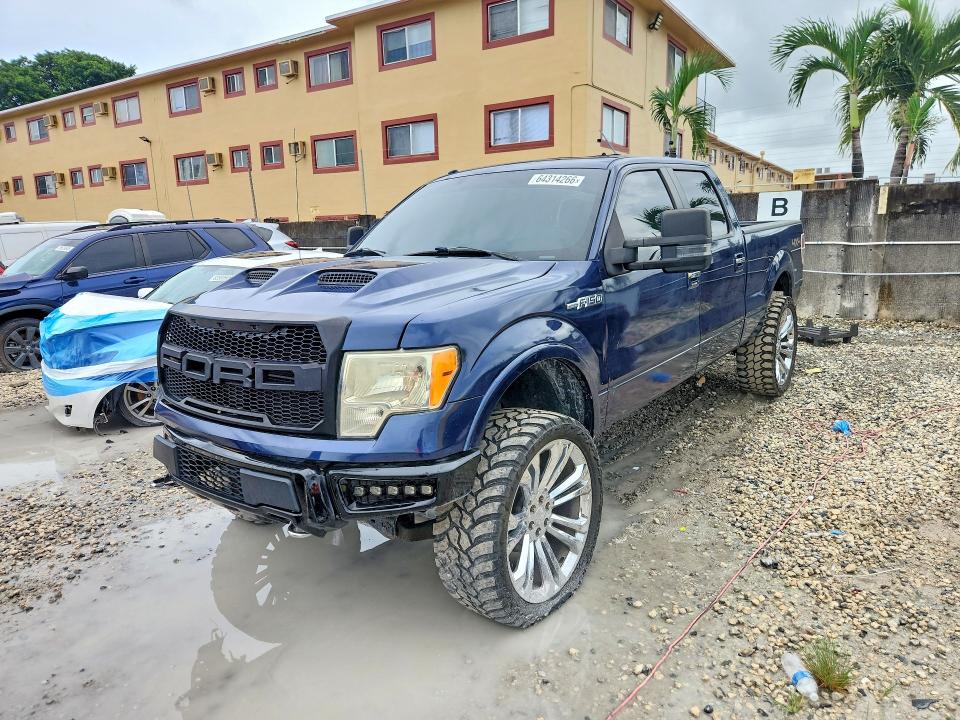 FORD F150 2011 with VIN 1FTFW1EF1BFB60044 - Photo from auction