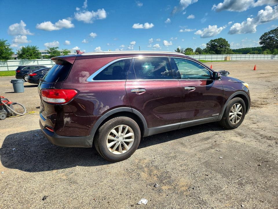 Photo 3 from auction – 2016 KIA SORENTO with VIN 5XYPGDA50GG049375