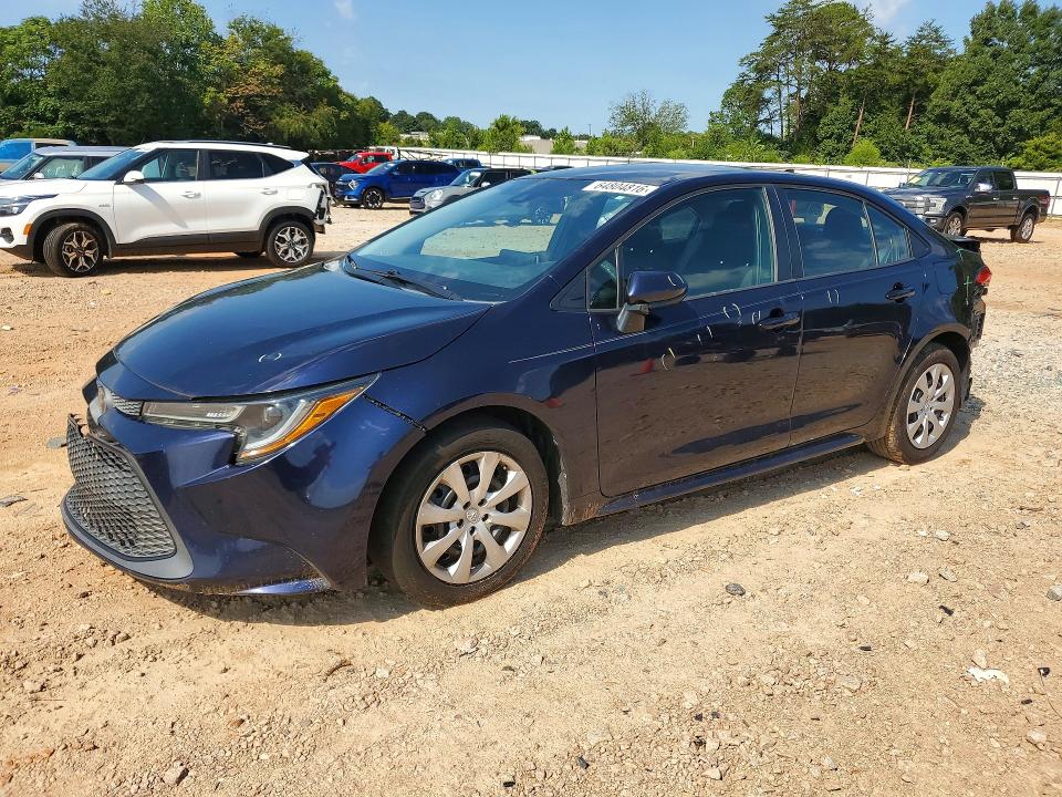 TOYOTA COROLLA 2020 with VIN 5YFEPRAE5LP083581 - Photo from auction