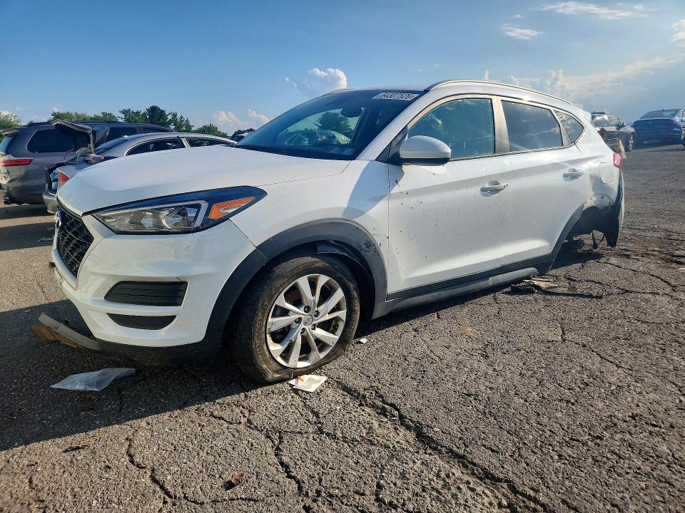 HYUNDAI TUCSON 2021 with VIN KM8J3CA40MU342430 - Photo from auction