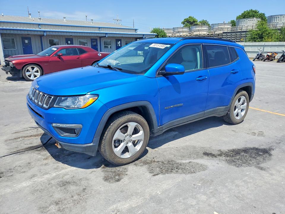 JEEP COMPASS 2021 with VIN 3C4NJCBB5MT509223 - Photo from auction