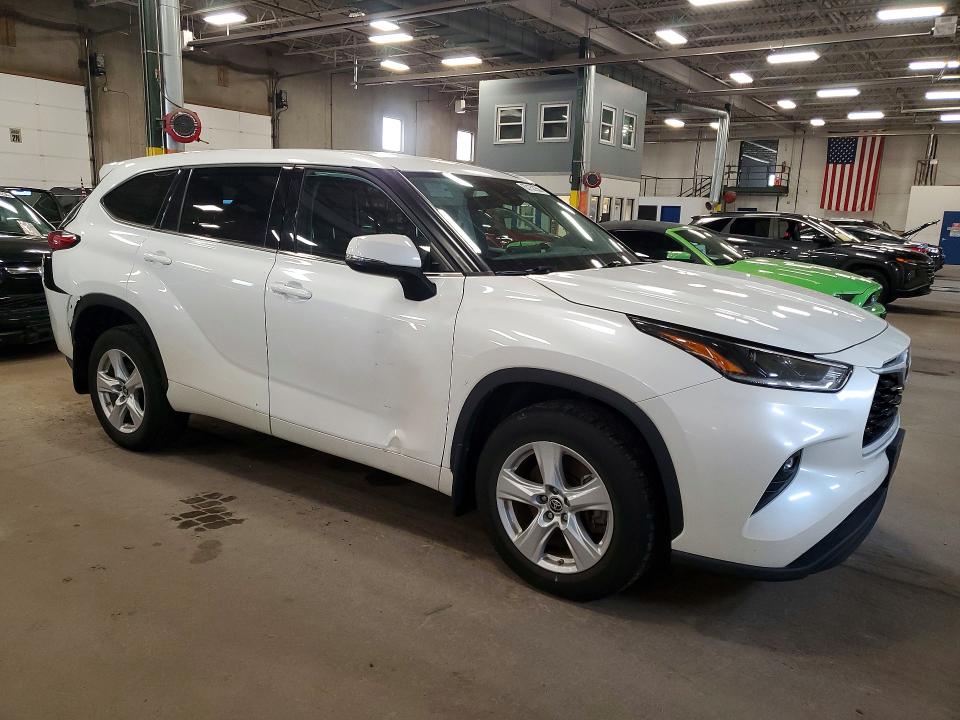 Photo 4 from auction – 2021 TOYOTA HIGHLANDER with VIN 5TDBZRBH5MS117775