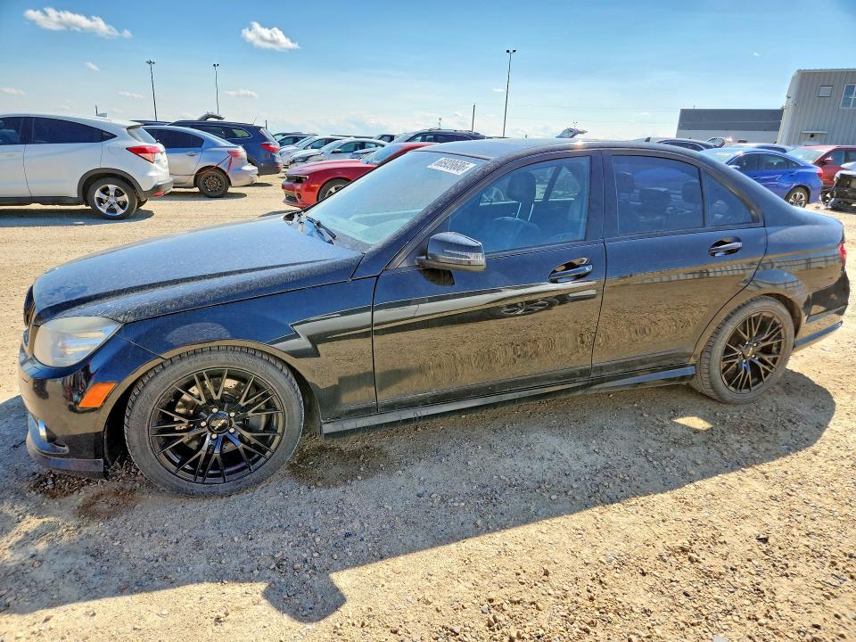 MERCEDES-BENZ C 2010 with VIN WDDGF8BB0AF455896 - Photo from auction