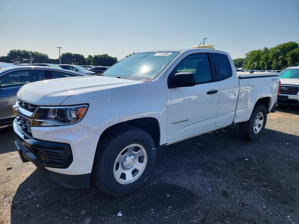 CHEVROLET COLORADO 2022 with VIN 1GCHTBEA9N1140458 - Photo from auction