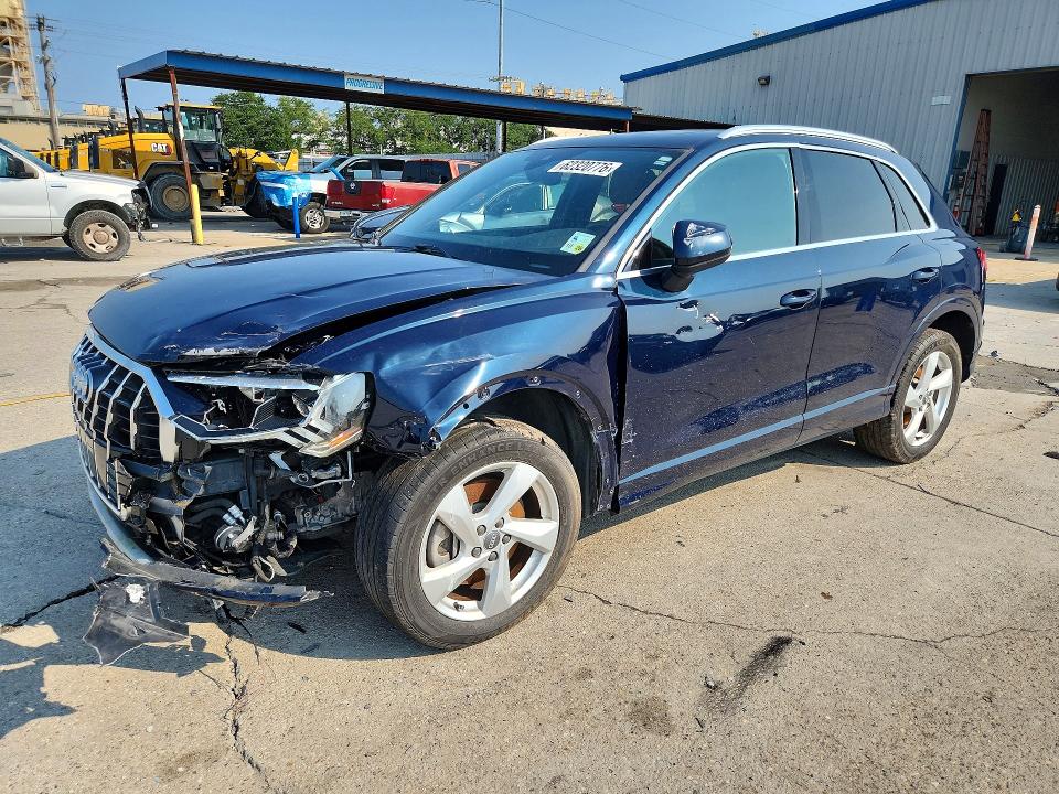 AUDI Q3 2020 with VIN WA1BEDF37L1003019 - Photo from auction