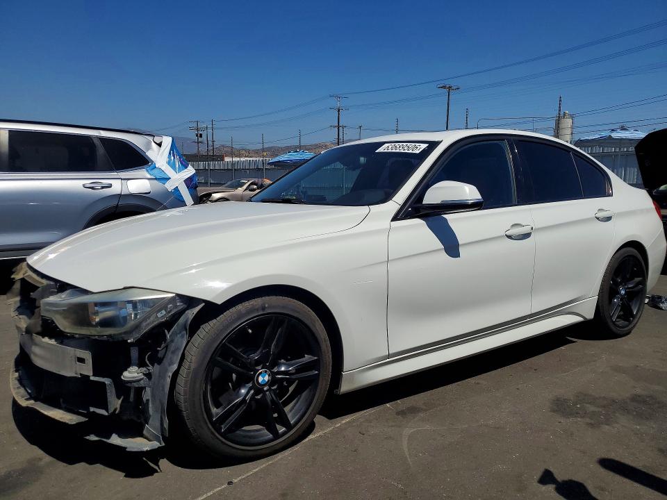 BMW 328 2014 with VIN WBA3C1C58EK113964 - Photo from auction