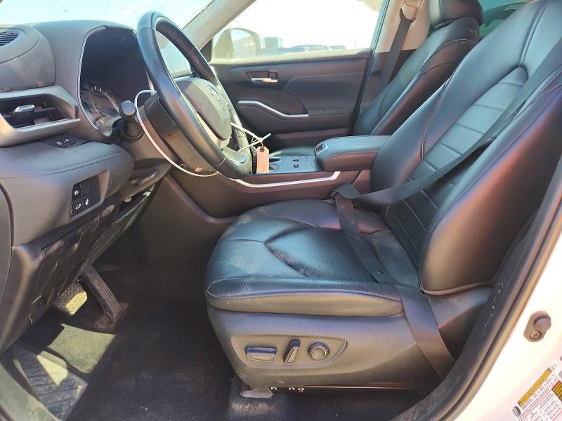 Photo 7 from auction – 2023 TOYOTA HIGHLANDER HYBRID with VIN 5TDKBRCH2PS575720