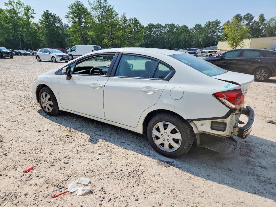 Photo 2 from auction – 2013 HONDA CIVIC with VIN 2HGFB2F52DH574850