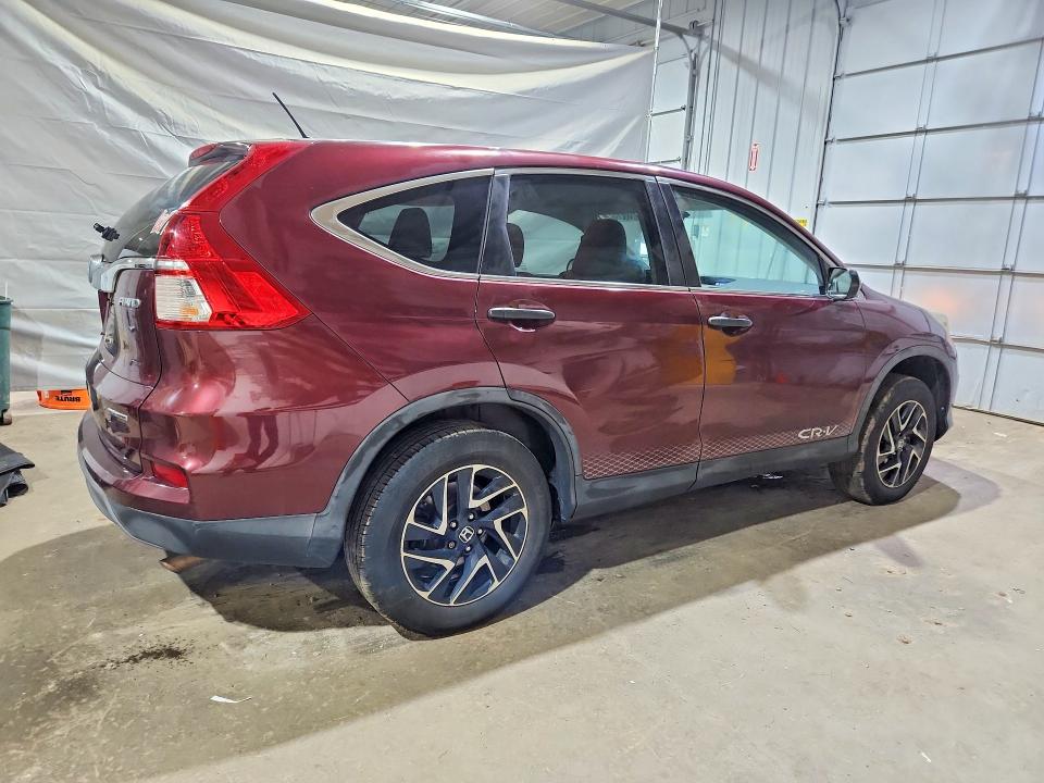 Photo 3 from auction – 2016 HONDA CR-V with VIN 5J6RM4H42GL120847