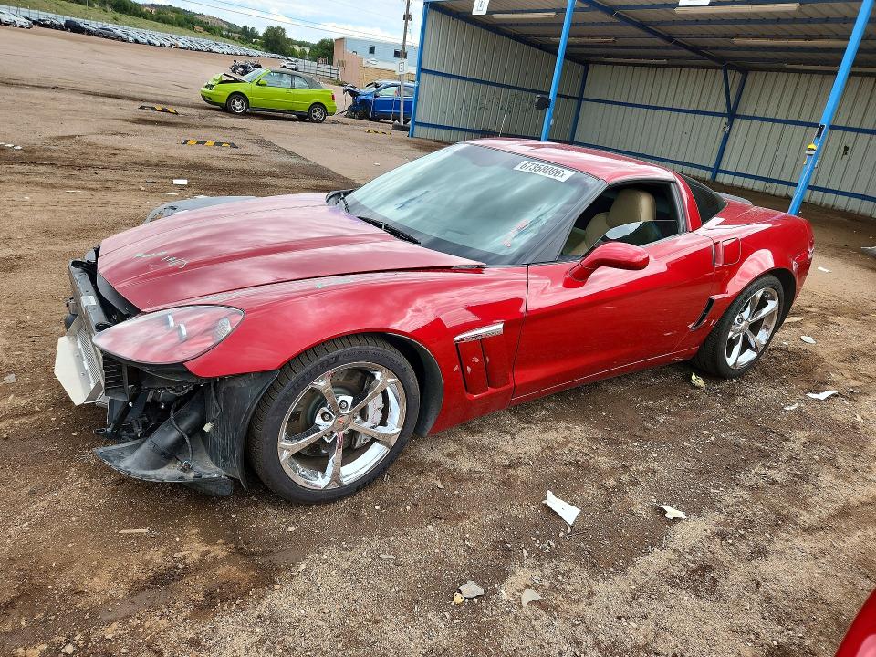 CHEVROLET CORVETTE 2013 with VIN 1G1YW2DW3D5104527 - Photo from auction