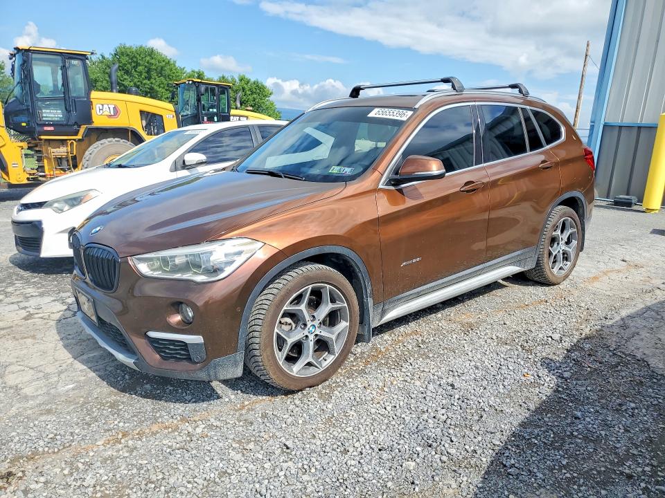 BMW X1 2016 with VIN WBXHT3C37GP880247 - Photo from auction