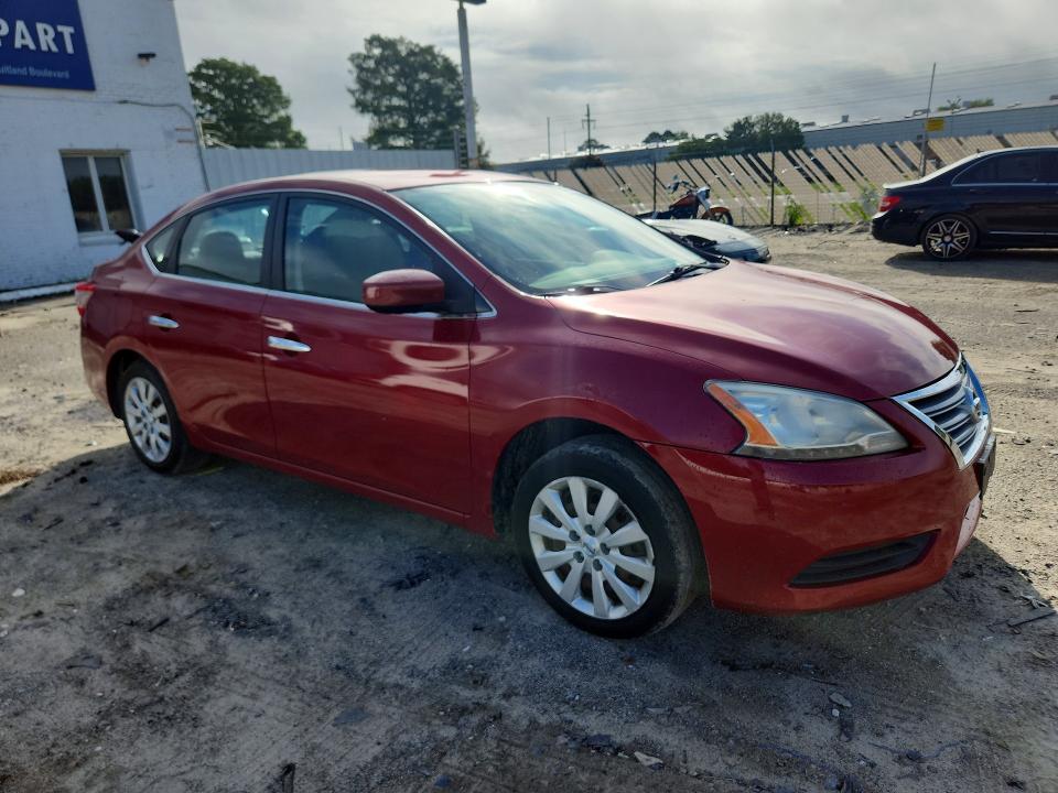 Photo 4 from auction – 2013 NISSAN SENTRA with VIN 3N1AB7AP6DL726430