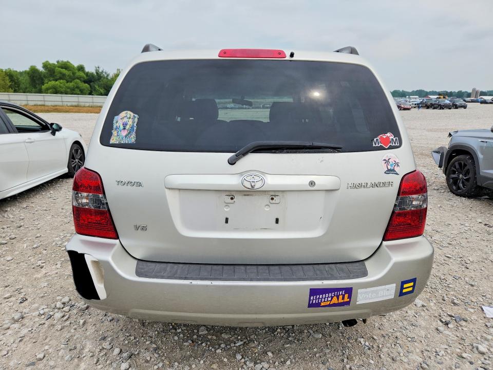 Photo 6 from auction – 2006 TOYOTA HIGHLANDER with VIN JTEGP21A160113165