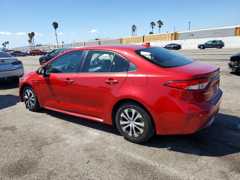 Photo 2 from auction – 2020 TOYOTA COROLLA with VIN JTDEBRBE7LJ026543