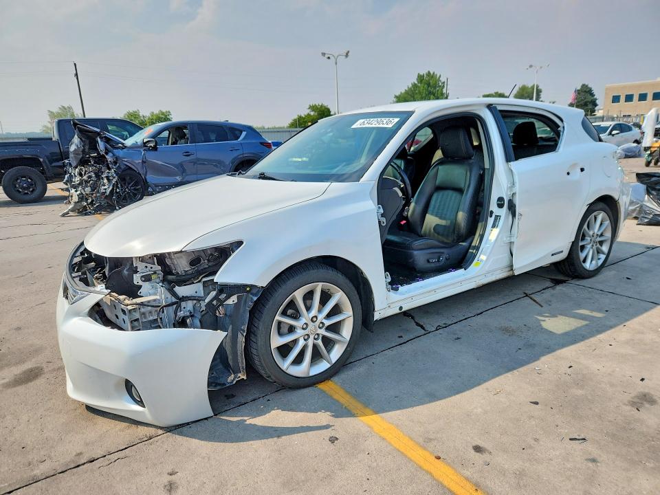 LEXUS CT 2012 with VIN JTHKD5BH6C2087245 - Photo from auction