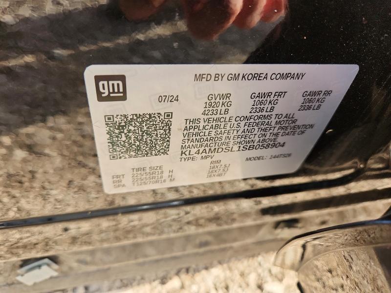 Photo 14 from auction – 2025 BUICK ENCORE GX with VIN KL4AMDSL1SB058904