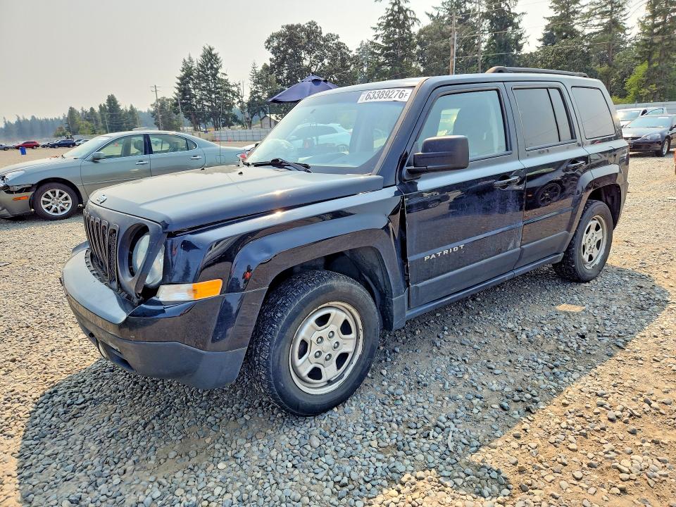 Photo 1 from auction – 2016 JEEP PATRIOT with VIN 1C4NJPBA9GD693722