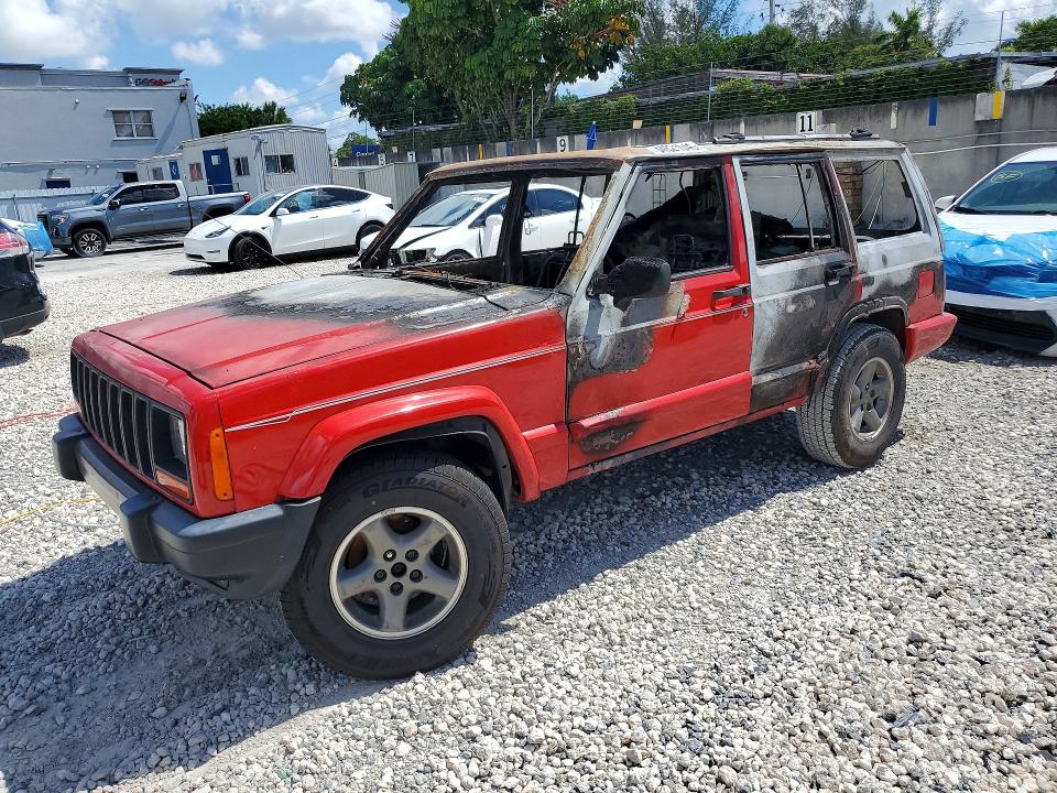JEEP CHEROKEE 1999 with VIN 1J4FT68S6XL566080 - Photo from auction