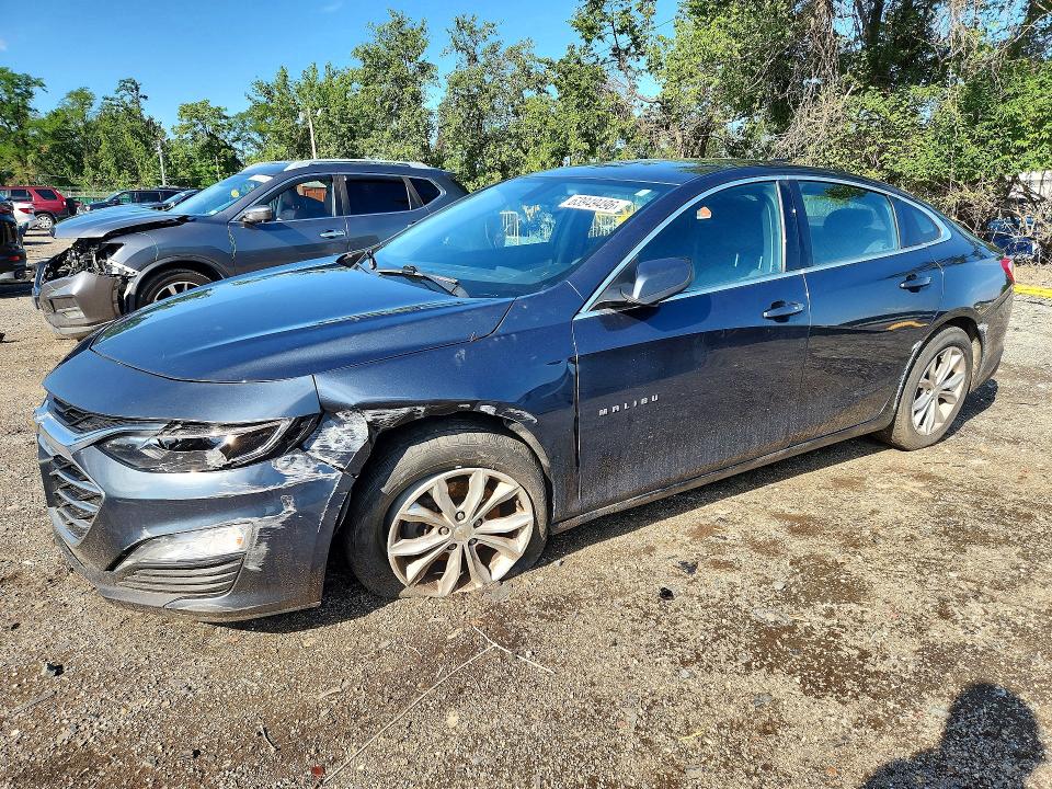 Photo 1 from auction – 2020 CHEVROLET MALIBU with VIN 1G1ZD5ST2LF093789