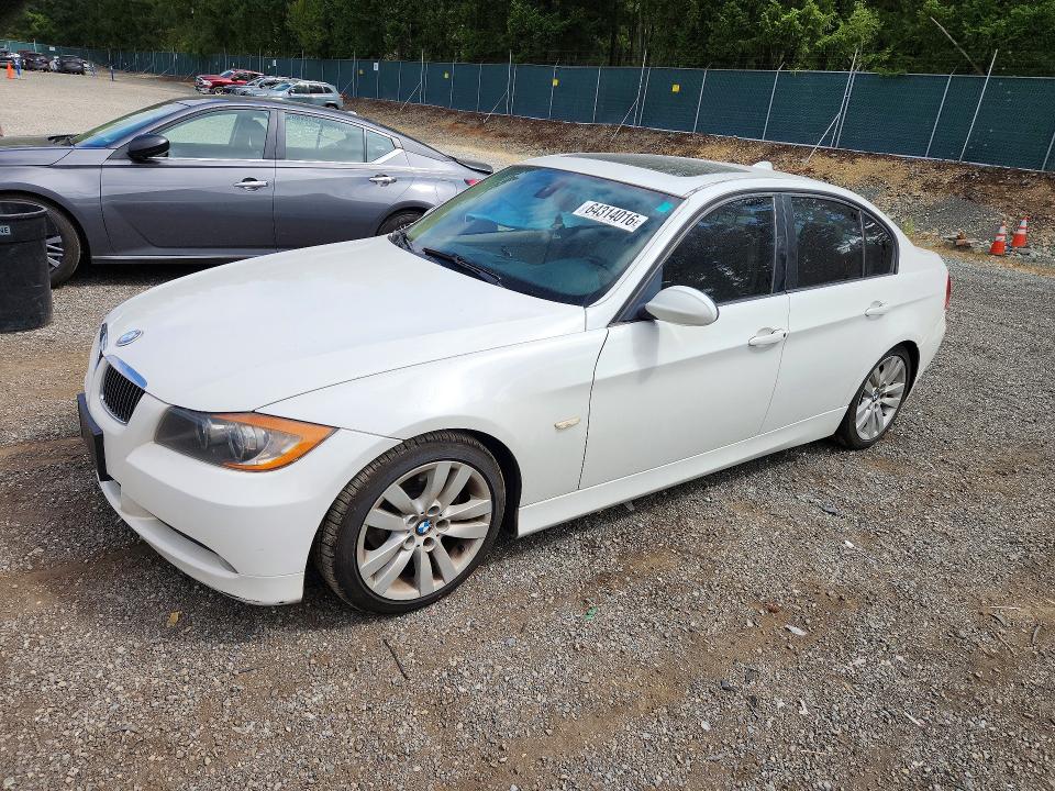 BMW 325 2006 with VIN WBAVB17516NK30971 - Photo from auction