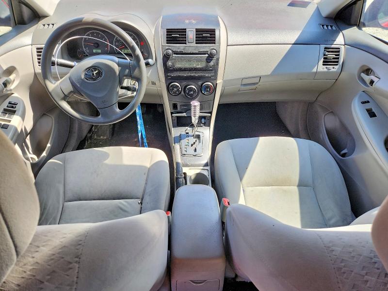 Photo 8 from auction – 2009 TOYOTA COROLLA with VIN 2T1BU40E39C090800
