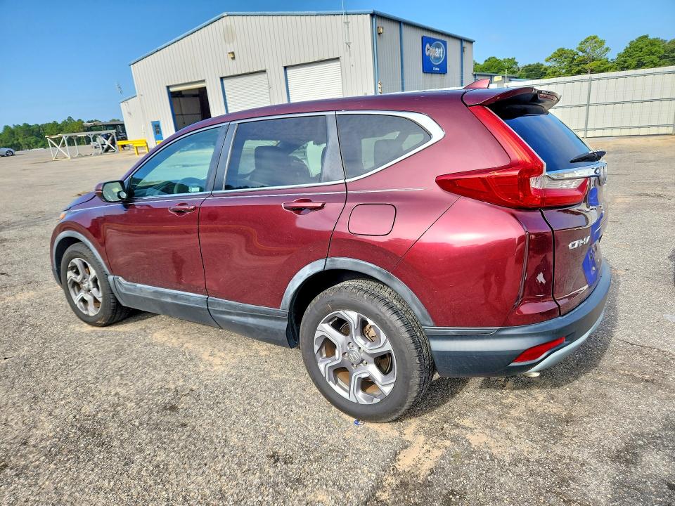 Photo 2 from auction – 2018 HONDA CR-V with VIN 7FARW1H54JE027169