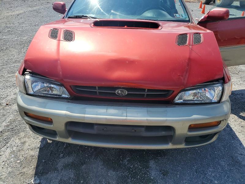 Photo 11 from auction – 2000 SUBARU IMPREZA with VIN JF1GF4857YH807610
