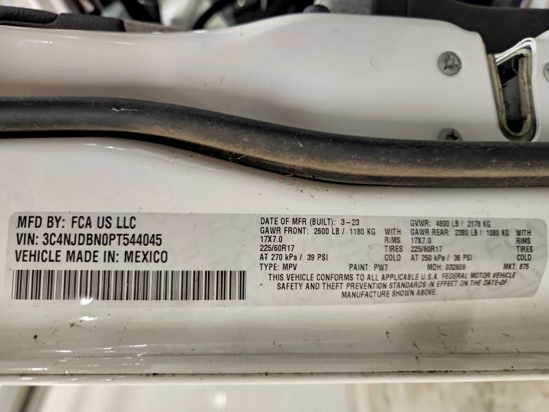 Zdjęcie 14 z aukcji – 2023 JEEP COMPASS z VIN 3C4NJDBN0PT544045