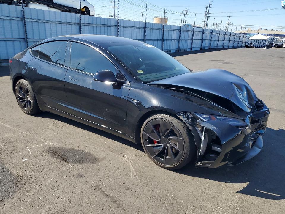 Photo 4 from auction – 2024 TESLA MODEL 3 with VIN 5YJ3E1ET4RF885048