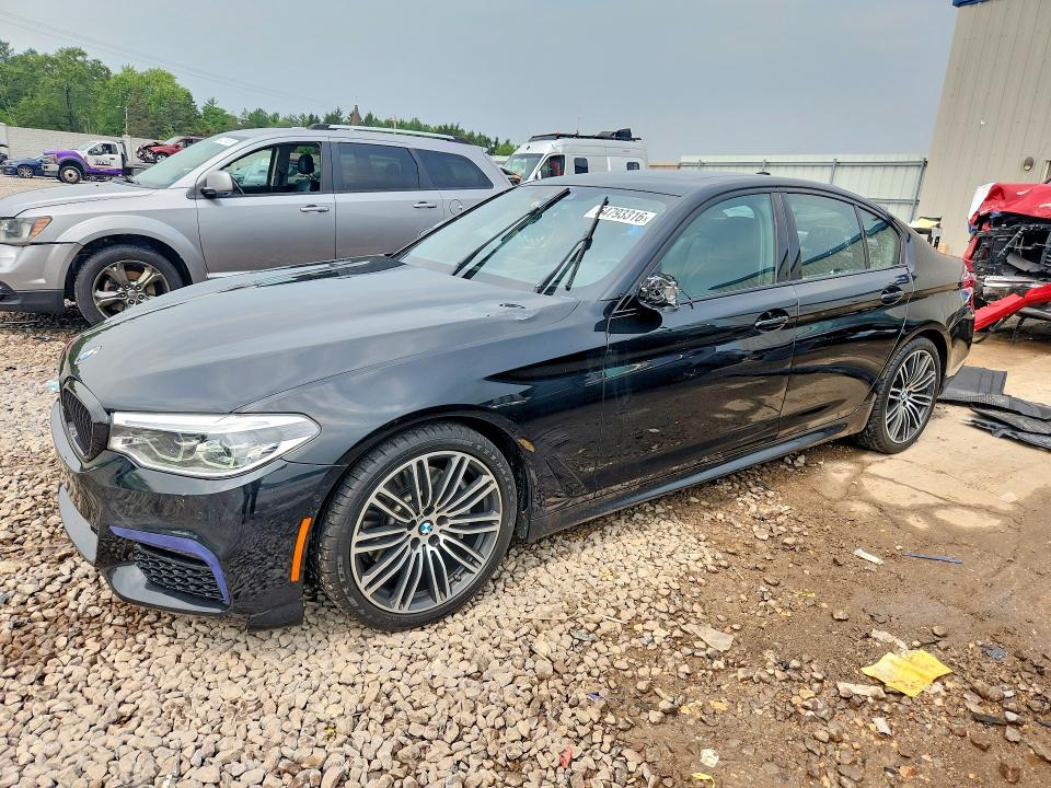 BMW 540 2019 with VIN WBAJE7C53KWD55217 - Photo from auction