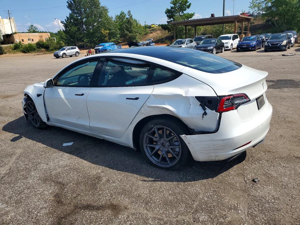 Photo 2 from auction – 2022 TESLA MODEL 3 with VIN 5YJ3E1EB9NF335636