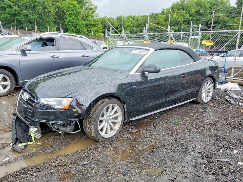 AUDI A5 2016 with VIN WAUM2AFH6GN005616 - Photo from auction