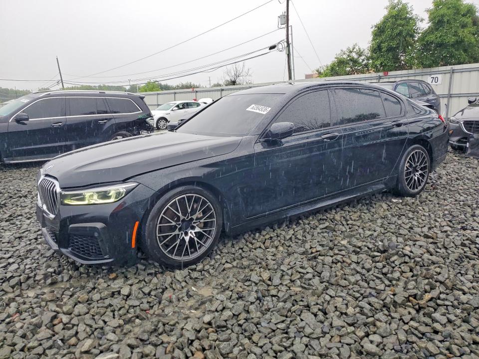 BMW 740 2020 with VIN WBA7T4C01LCE00841 - Photo from auction